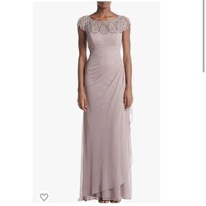 Xscape New! Formal Occasion Maxi Mother Of the Bride Dress Gown